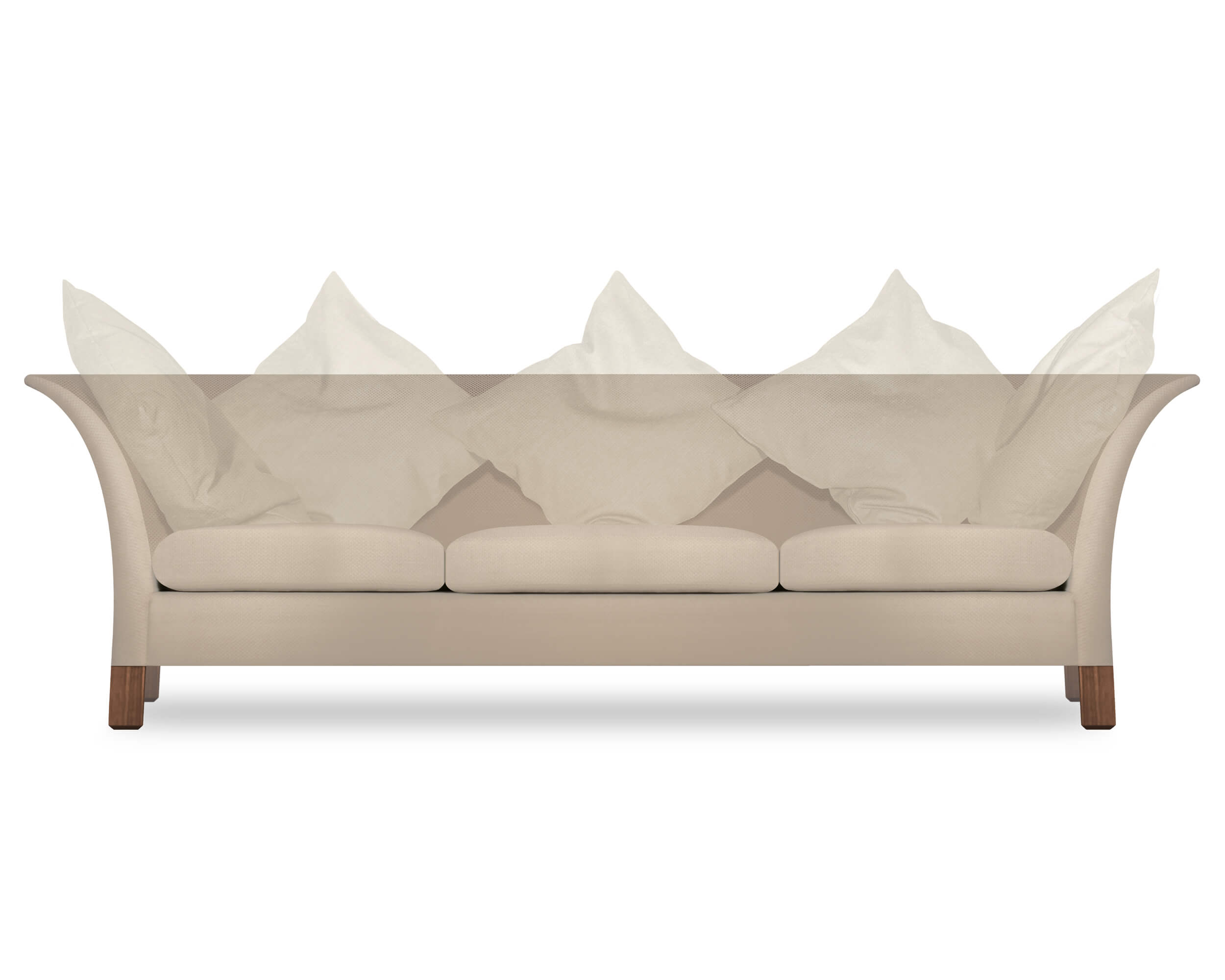 Detail image of 15 Tuxedo Sofa